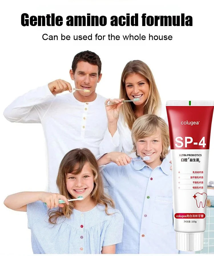 SP4 Ultra Whitening Probiotic Toothpaste pack of 2
