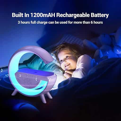 LED Wireless Charging Speaker