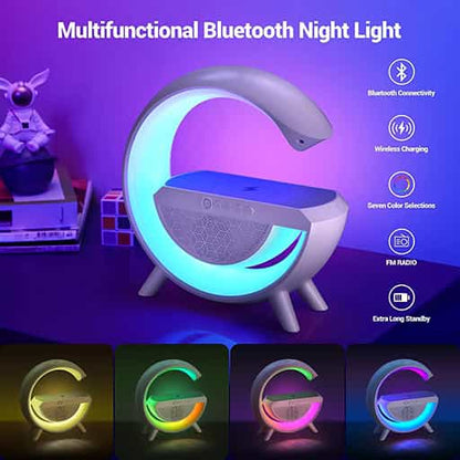 LED Wireless Charging  Speaker